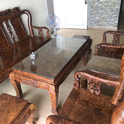 Bàn ghế gỗ tự nhiên