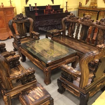 Bàn ghế gỗ tự nhiên